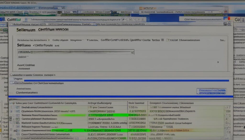 selenium certification