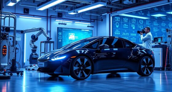 lab based autonomous vehicle testing