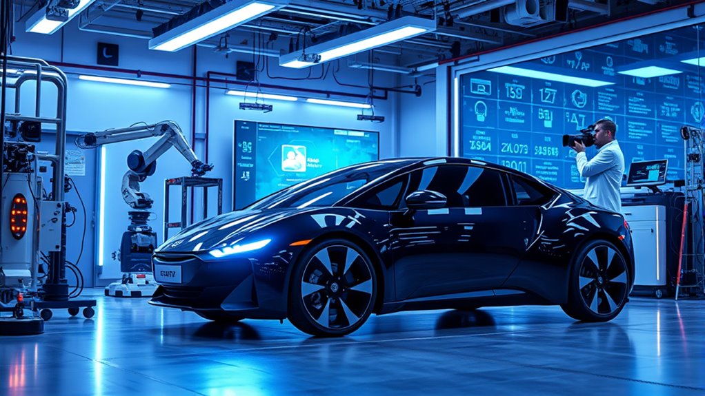 lab based autonomous vehicle testing