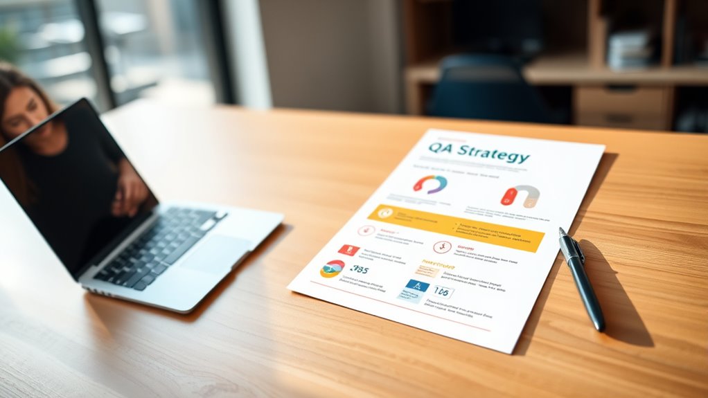 one page quality assurance strategy