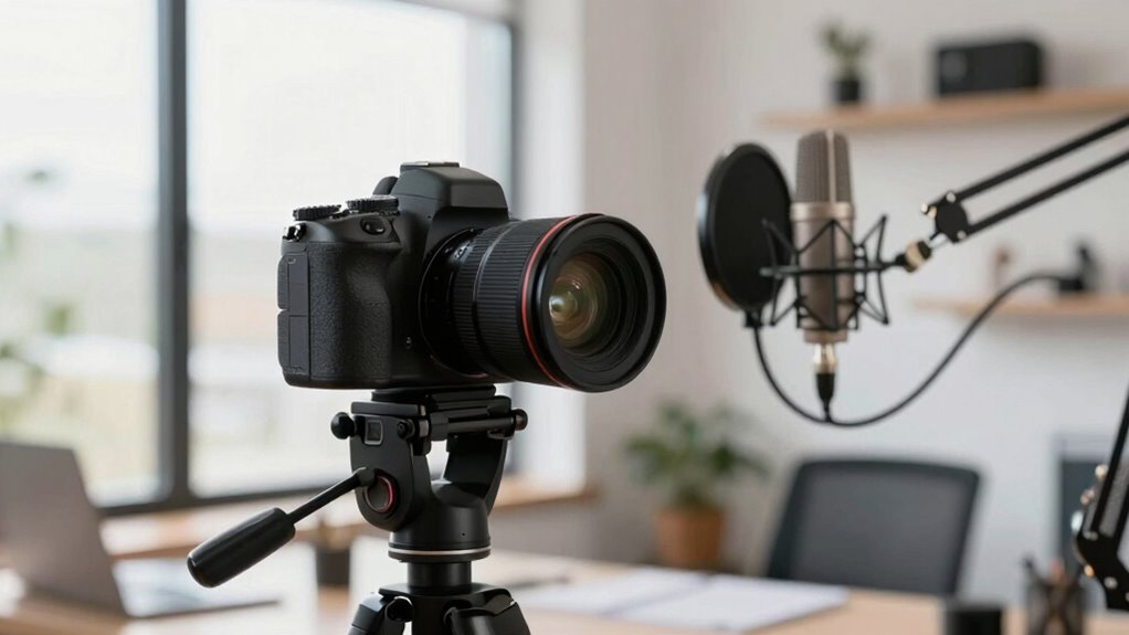 camera setup for professionalism