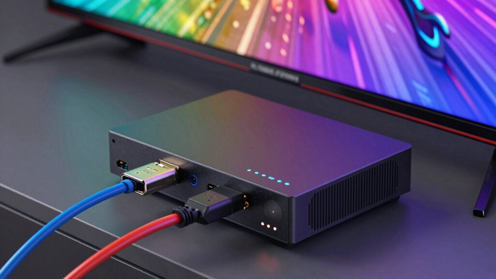 check connections and settings