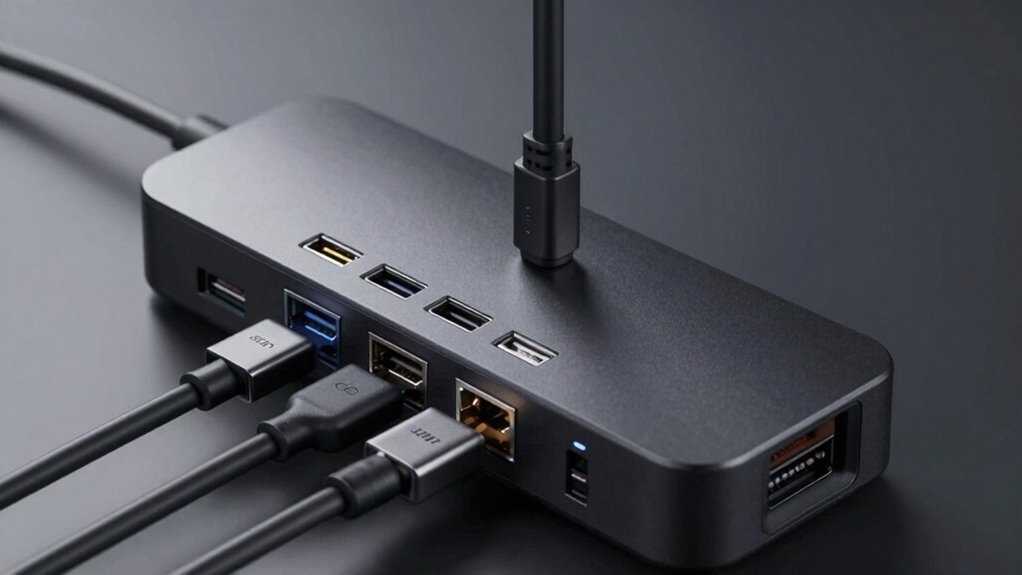 check ports and connections