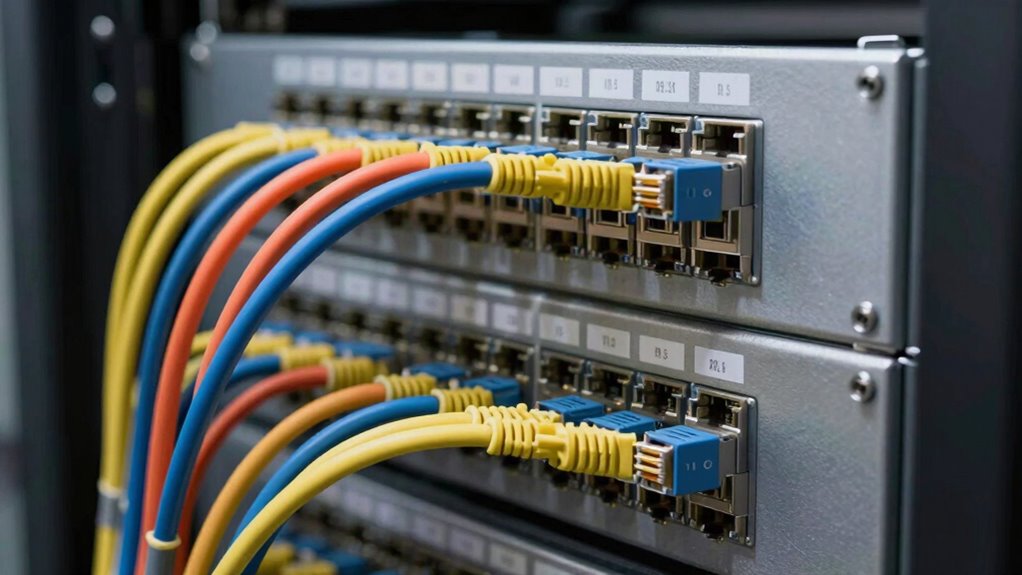 Ethernet Cabling Basics for QA Labs: Patch Panels, Labeling, and Sanity 7 clear consistent cable labeling