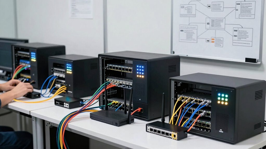 design targeted network test cases