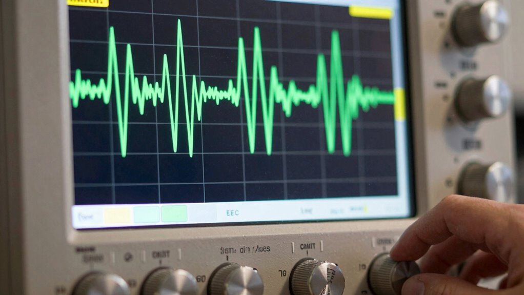 firmware testing with oscilloscope