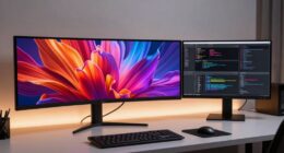 monitor setups for testing