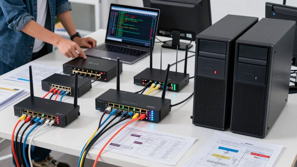 network setup and security troubleshooting