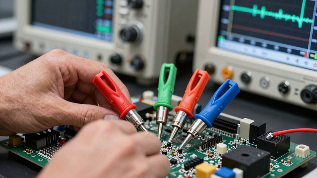 proper probe placement and verification