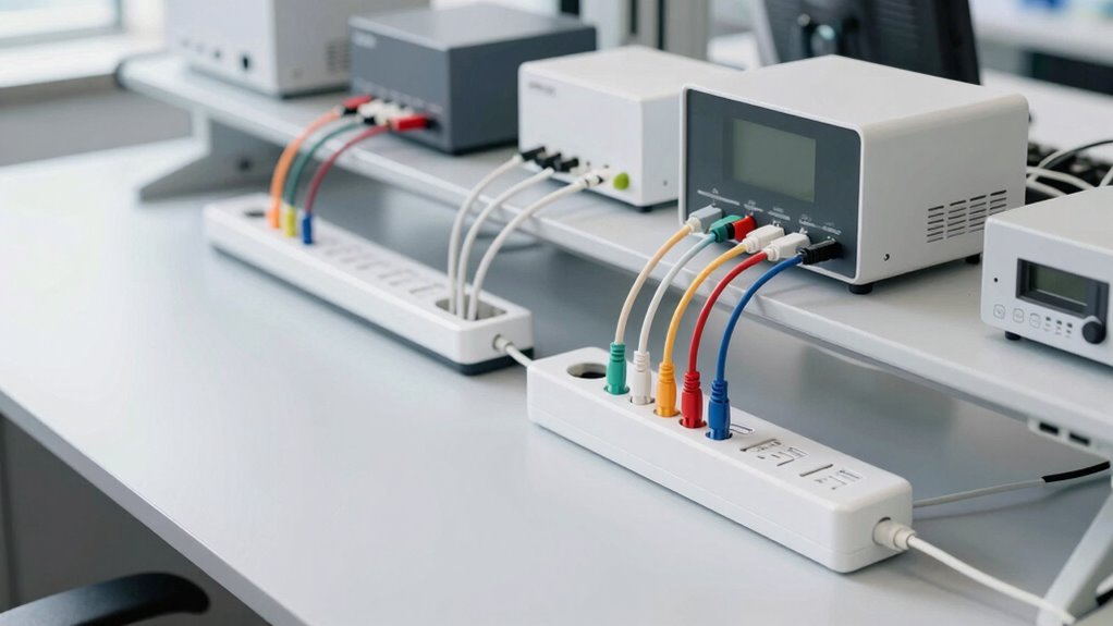 quick organized cable setup