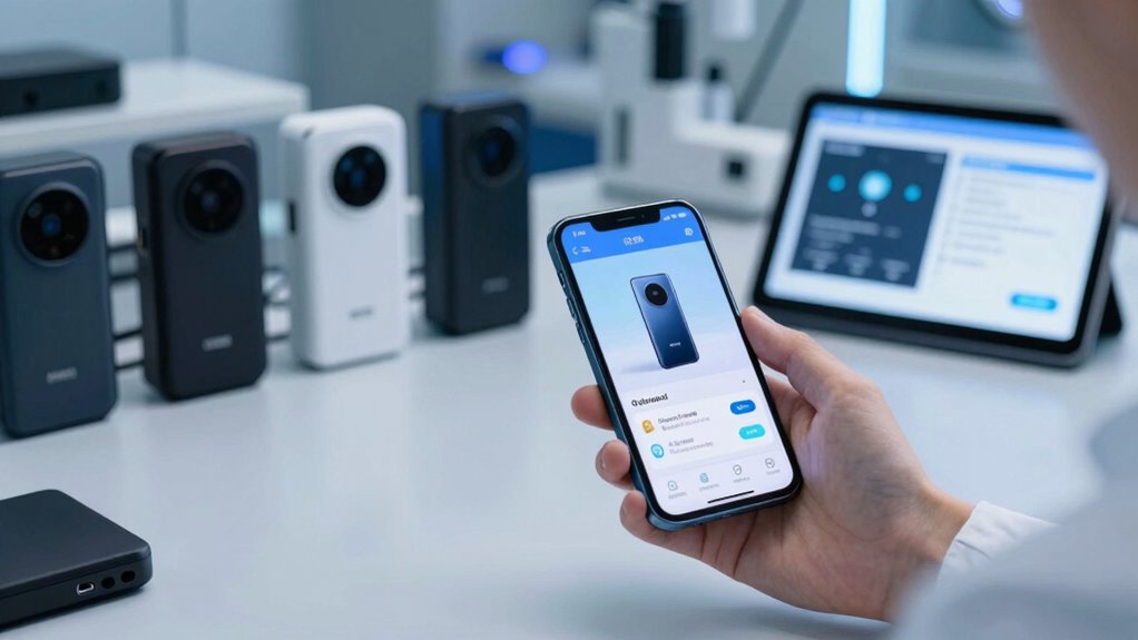real time device location tracking