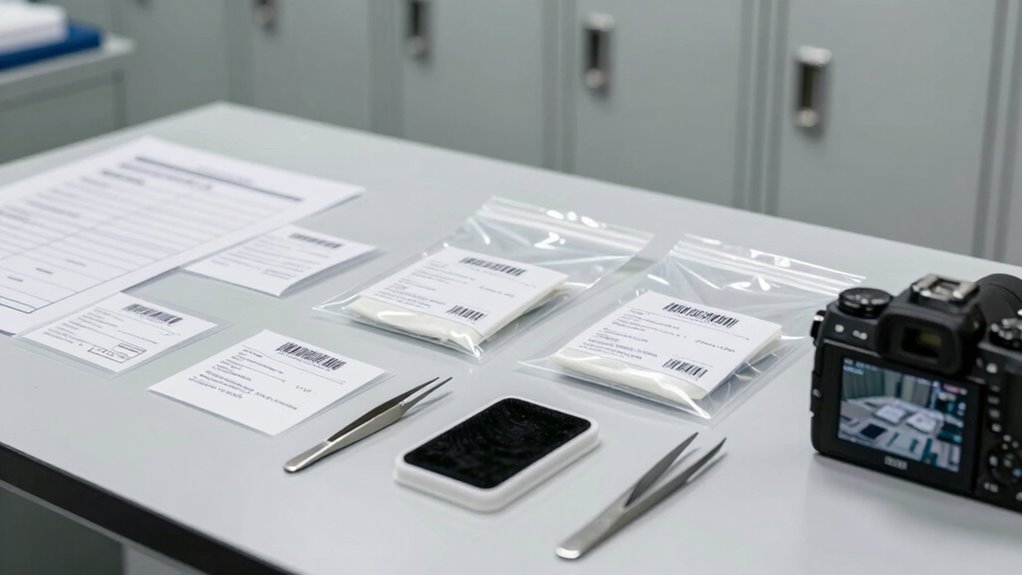 regularly verify evidence handling