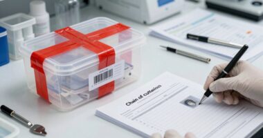 secure evidence handling procedures