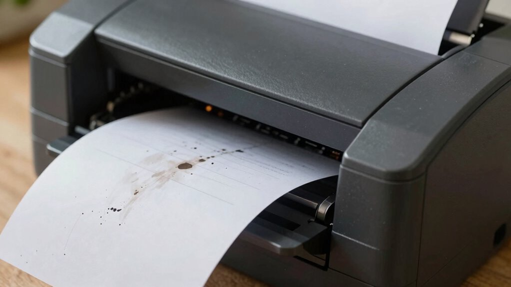signs of receipt printer failure