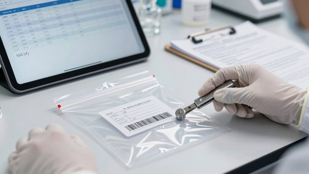 thorough evidence management procedures