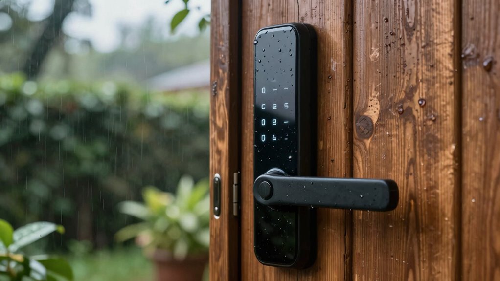 weather resistant smart lock performance