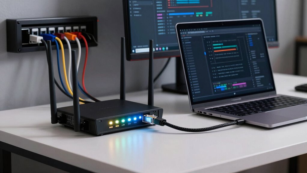 wired networking for stability