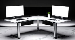 6 Best Corner Standing Desk For Dual Monitors In 2026