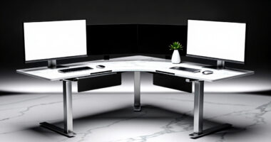 6 Best Corner Standing Desk For Dual Monitors In 2026