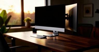 6 Best Sit Stand Desk Converter for Large Monitors in 2026