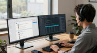 Customer service + BPO. The operational-scale displacement.