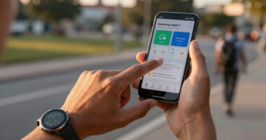 Samsung Health app threatens data deletion if users opt out AI training
