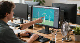 How “TURBINE — WERK 9” Brings SVG Motion To An AI Topic