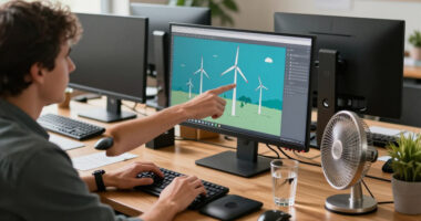 How “TURBINE — WERK 9” Brings SVG Motion To An AI Topic